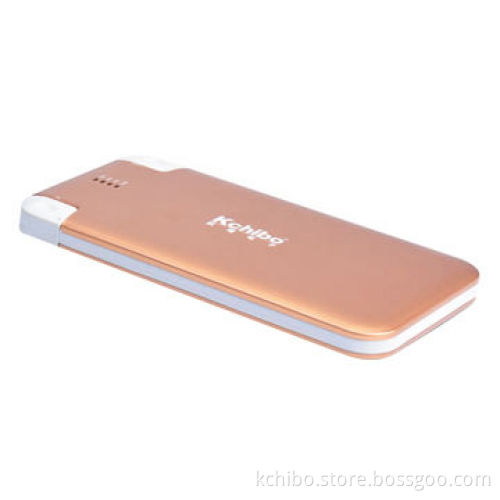 Thin Power Bank for Mobile Phones with 6900mAh Capacity, Portable and Stylish Design